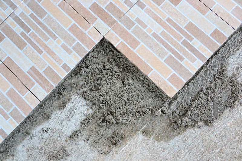 Construction Floor Installation Wooden Work Flooring Wood Plank. Repair