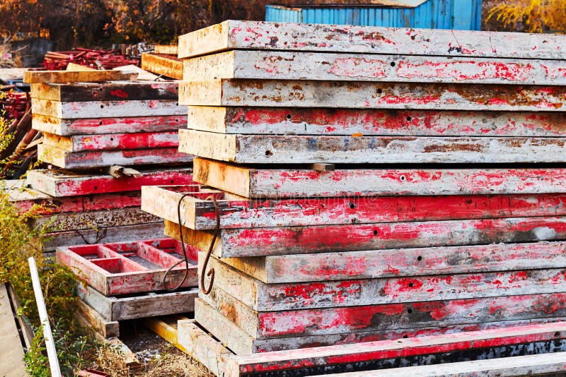 Construction Formwork for Casting of Monolithic Concrete Structures and