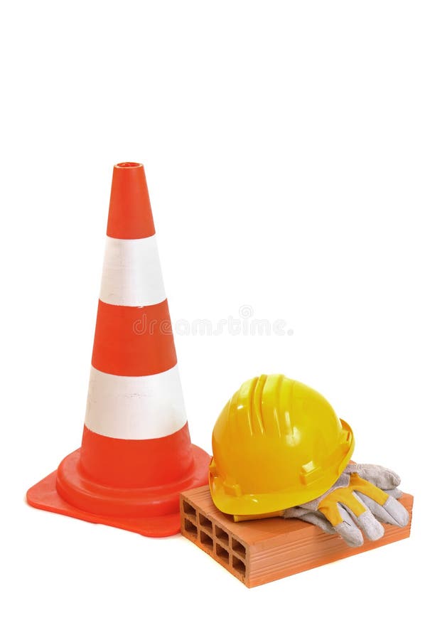 Construction Gear stock image. Image of architect, contractor 1735187