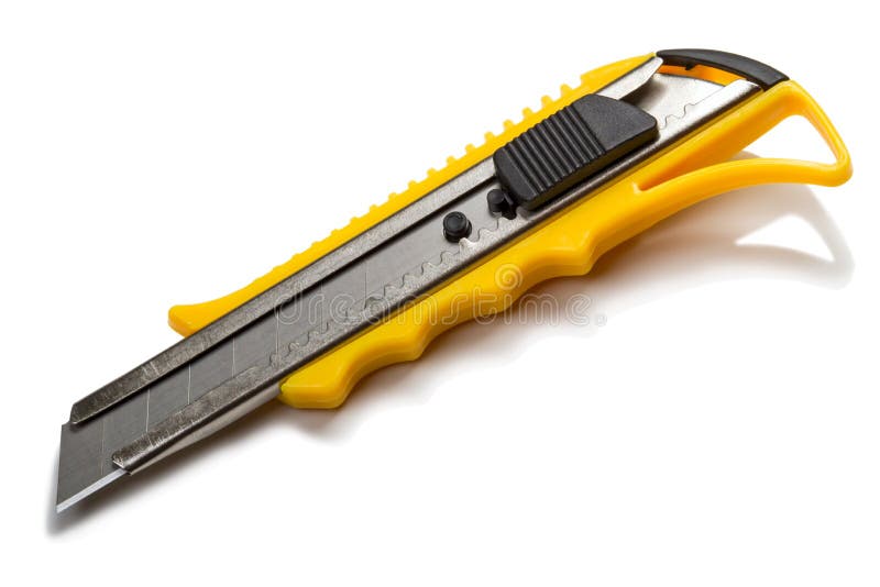 Old Construction Knife for Resination. Accessories for Laborers Stock