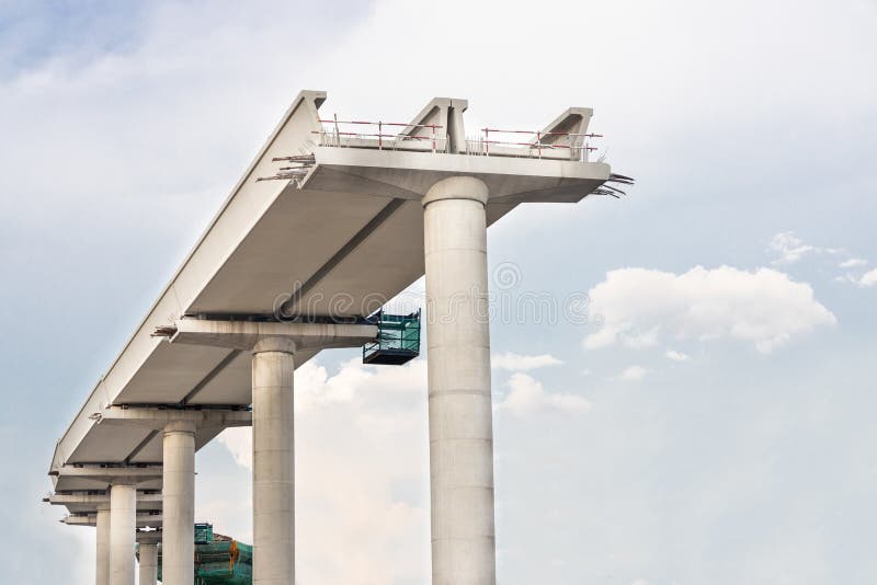 Construction of Mass Light Rail Transit Track Infrastructure in
