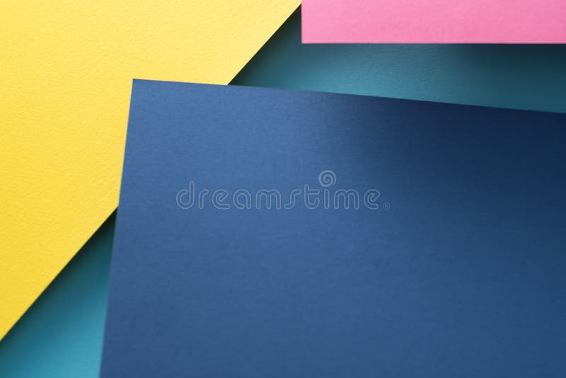 Layered Construction Paper Background Pink Design Stock Image Image