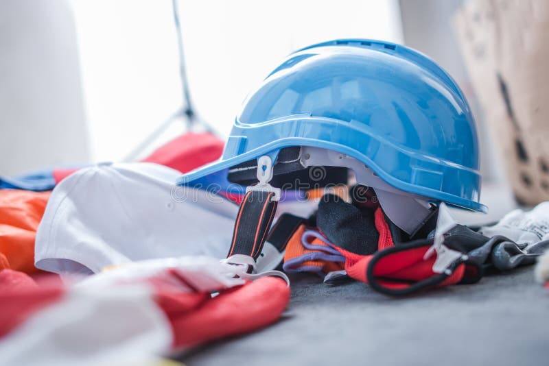 Construction Gear stock image. Image of architect, contractor 1735187