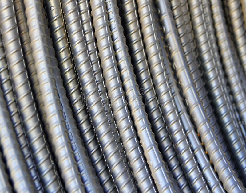 Construction rebar stock photo. Image of tension, building 66372770