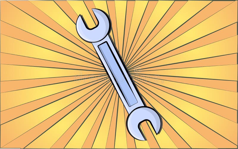 Wrench Tightening Nut Stock Illustrations – 59 Wrench Tightening