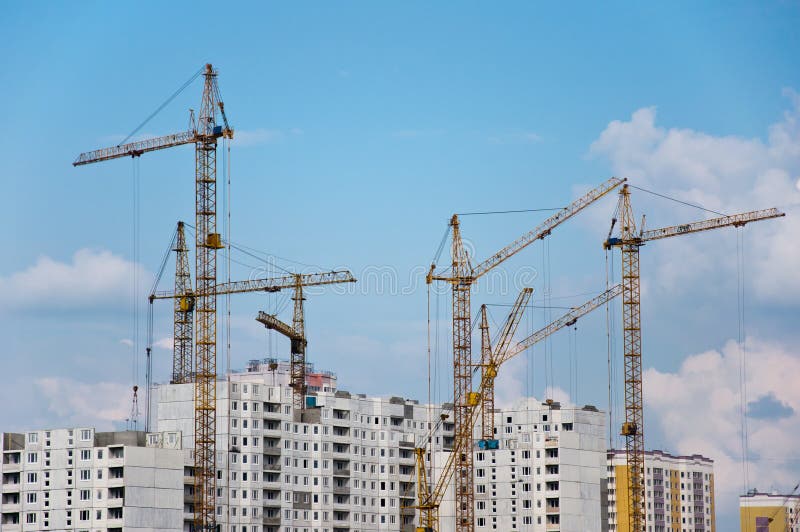 Construction of residential buildings