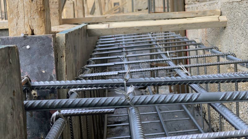 Construction side work closeup metal stock photography