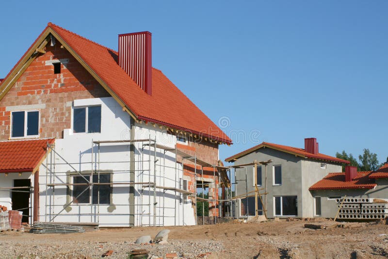 Construction site stock images