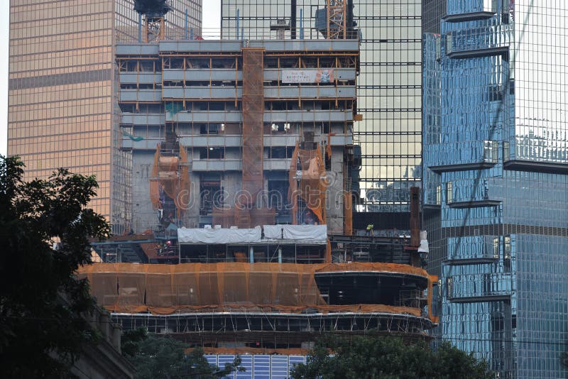 Construction Site, Murray Road Multistorey Car Park 5 Nov 2021