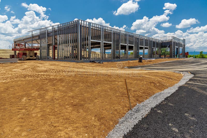 Construction Site of New Commercial Development