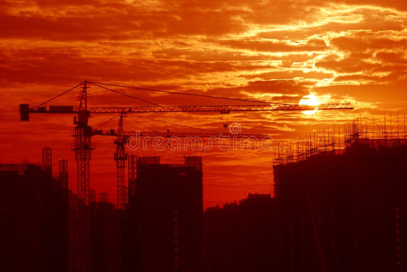 Construction Site in Sunrise