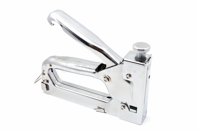Construction stapler stock photo. Image of stapler, metal 9821962