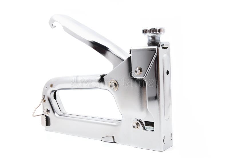 Construction stapler stock photo. Image of work, shine 9850644