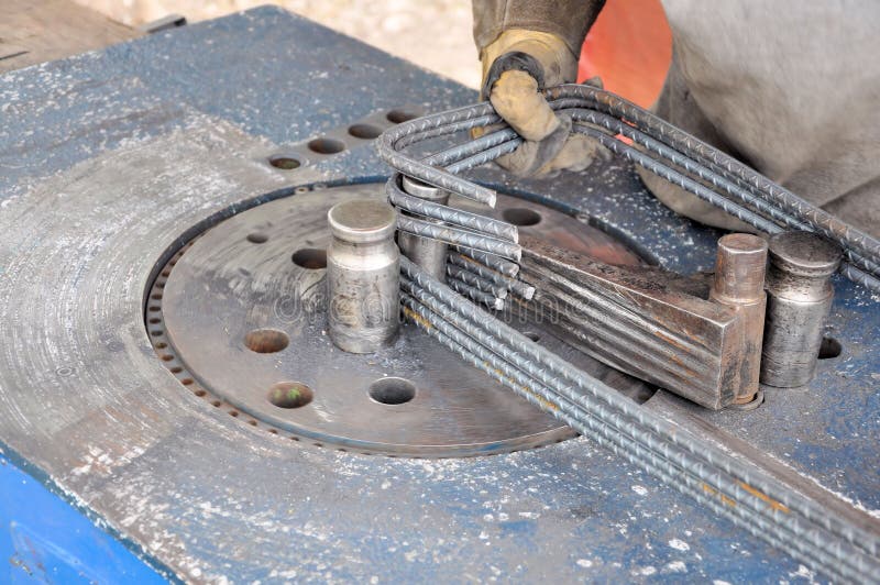 Construction Steel bars stock image. Image of industrial 14390555