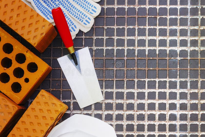 Construction Supplies and Materials. Stock Photo Image of building