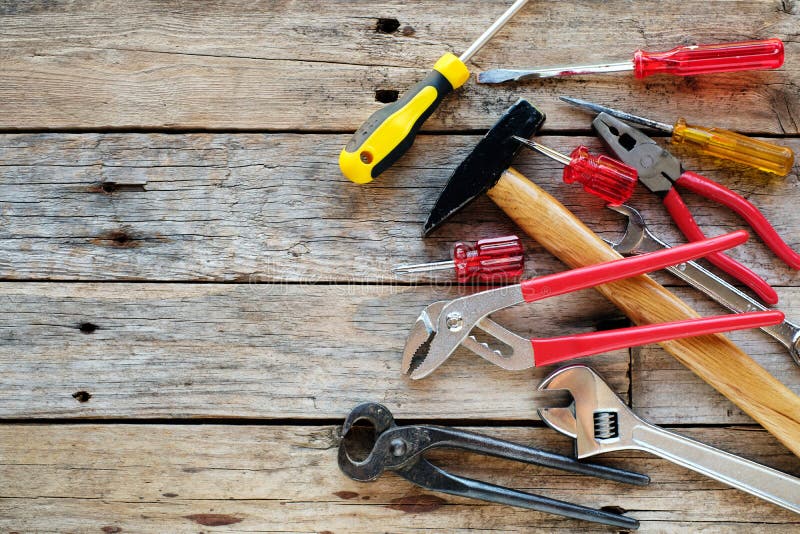 Construction Tools Background Stock Photo Image of tool, mixed 185539408