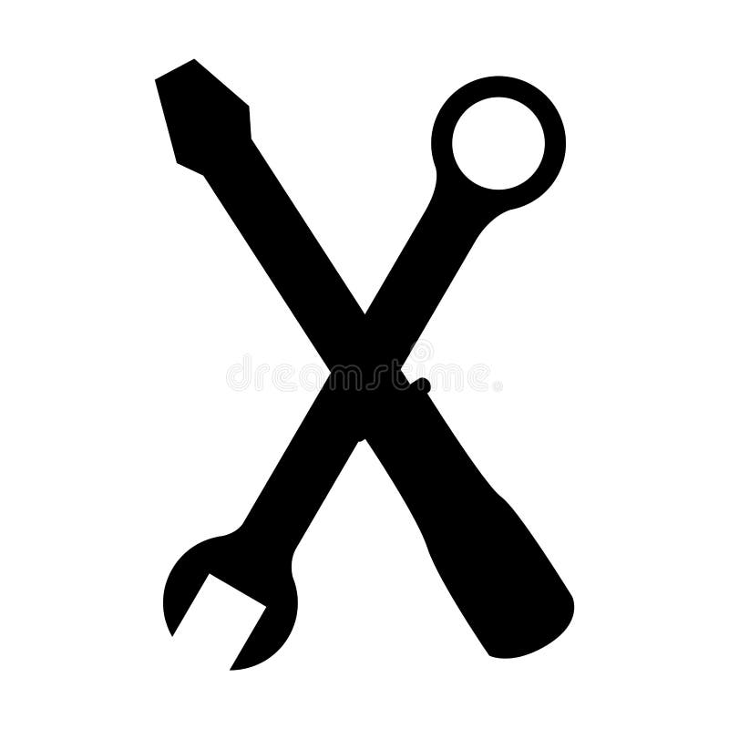 Construction Tools Equipment Icon Stock Vector Illustration of tool
