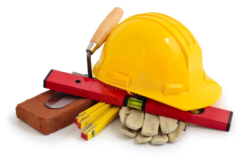 Construction tools. royalty free stock photo