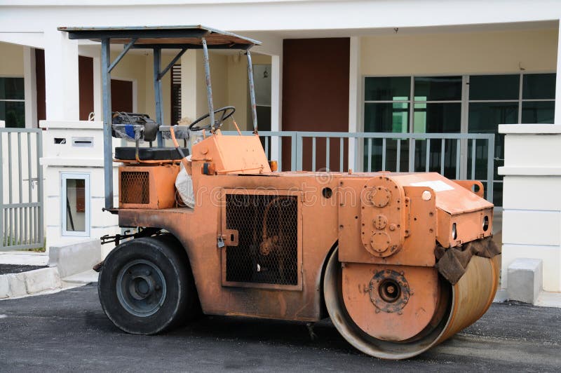 New construction tractors stock image. Image of operate 722919