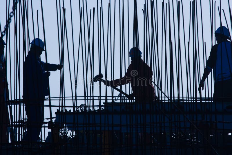 Construction worker royalty free stock photo