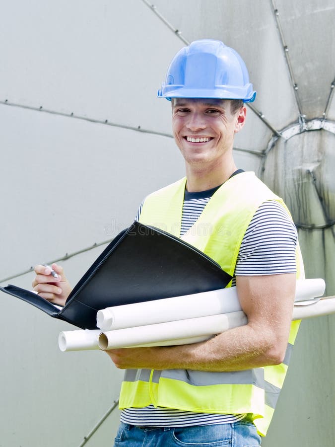 Construction worker stock images
