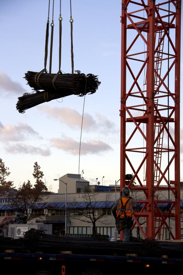 Construction worker busy working royalty free stock photos