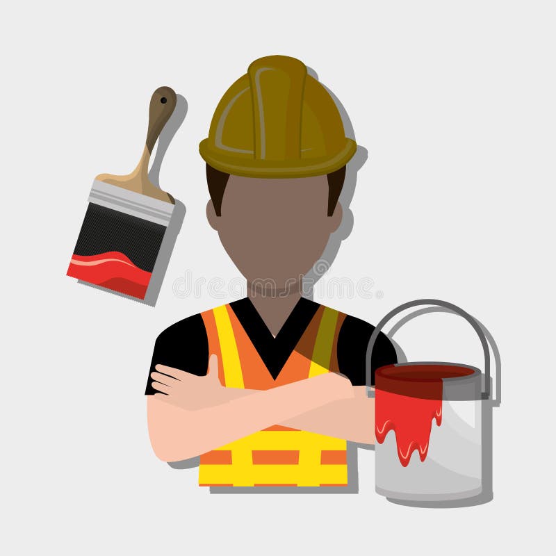 Construction worker design vector illustration