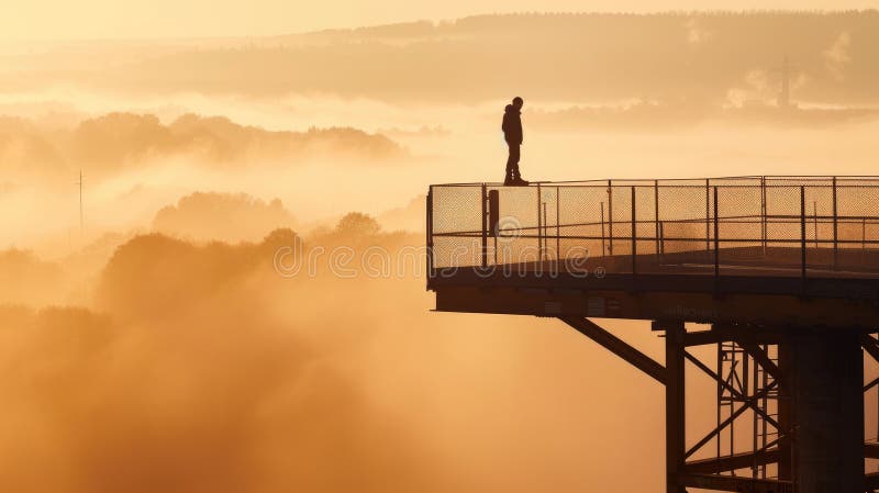 Construction Worker Inspecting Site AIG41 royalty free stock photo