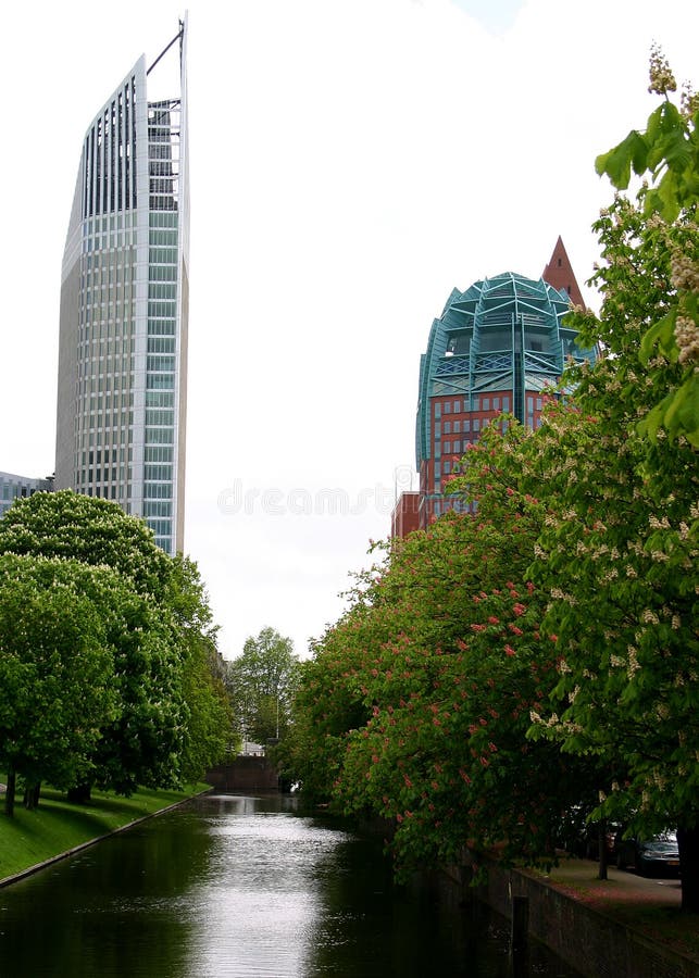 Constructions de Haag de repaire images libres de droits Constructions de Haag de repaire images libres de droits