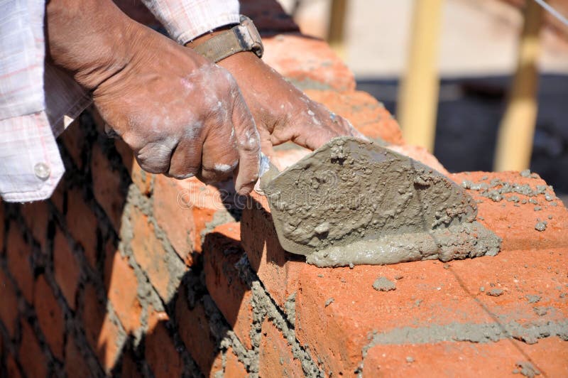 Construção da parede Construção da parede