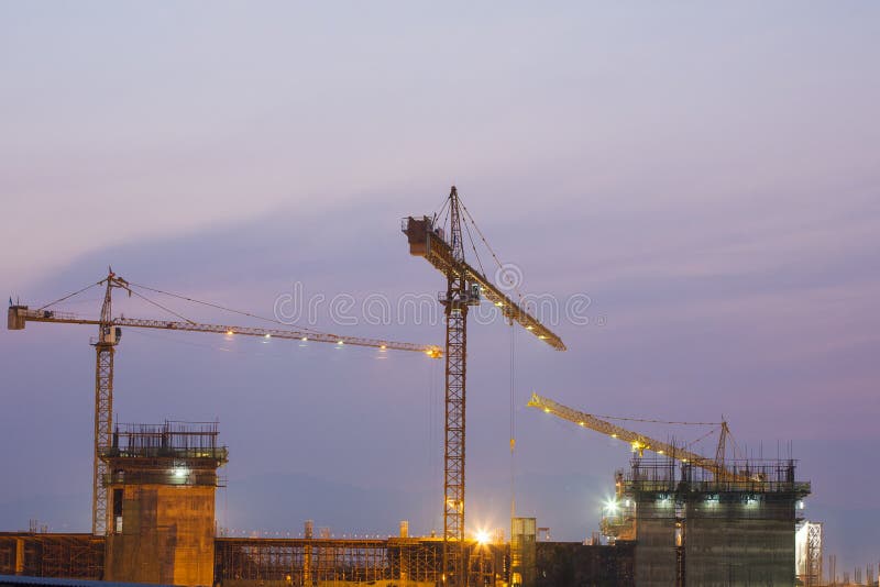 Construção do canteiro de obras fotos de stock