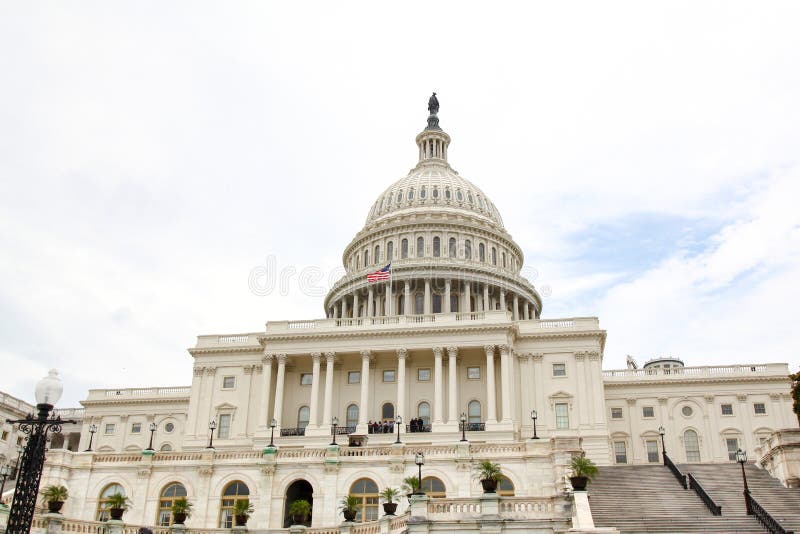 Construção do Capitólio do Estados Unidos no Washington DC, EUA Congresso de Estados Unidos imagens de stock Construção do Capitólio do Estados Unidos no Washington DC, EUA Congresso de Estados Unidos imagens de stock