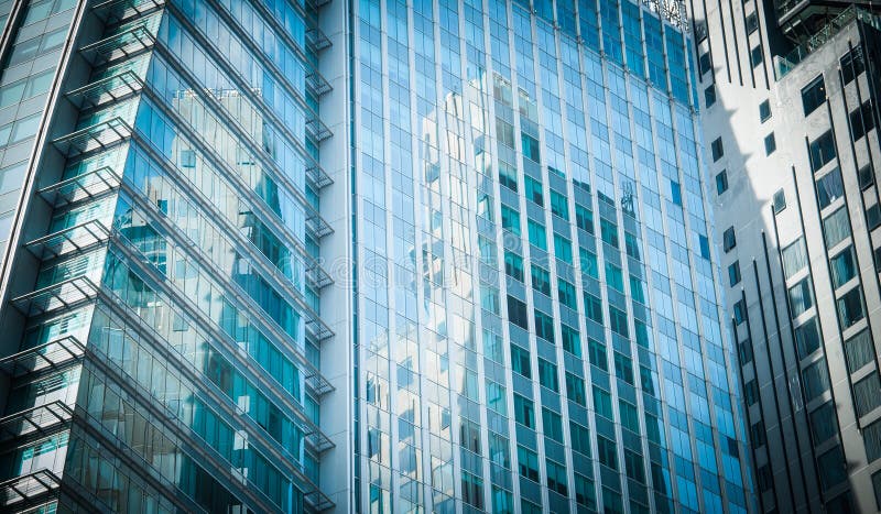 Construção do close up na cidade foto de stock