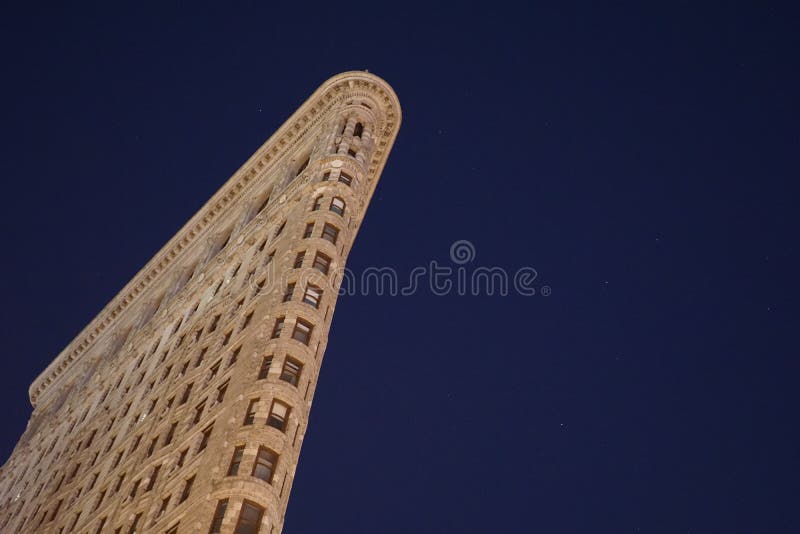 Construção do ferro de passar roupa, NYC imagem de stock royalty free Construção do ferro de passar roupa, NYC imagem de stock royalty free