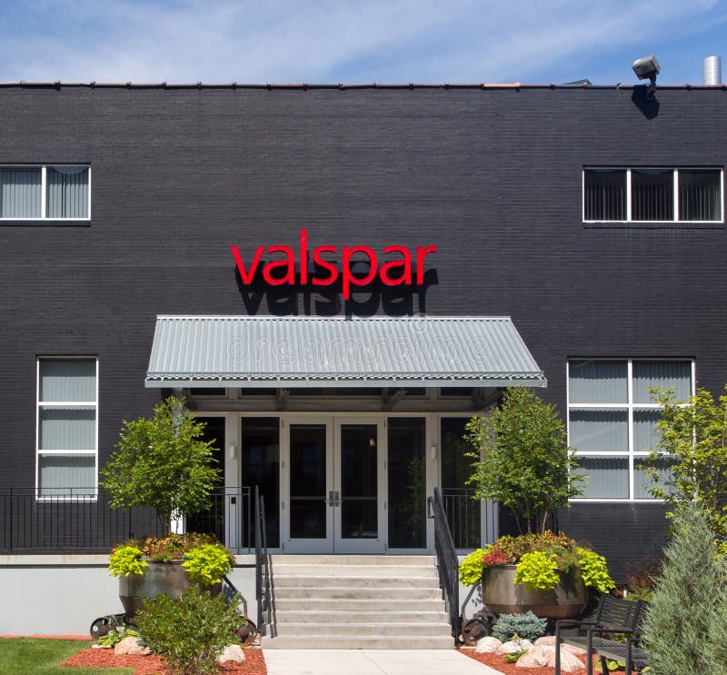 Construção incorporada das matrizes de Valspar fotografia de stock Construção incorporada das matrizes de Valspar fotografia de stock