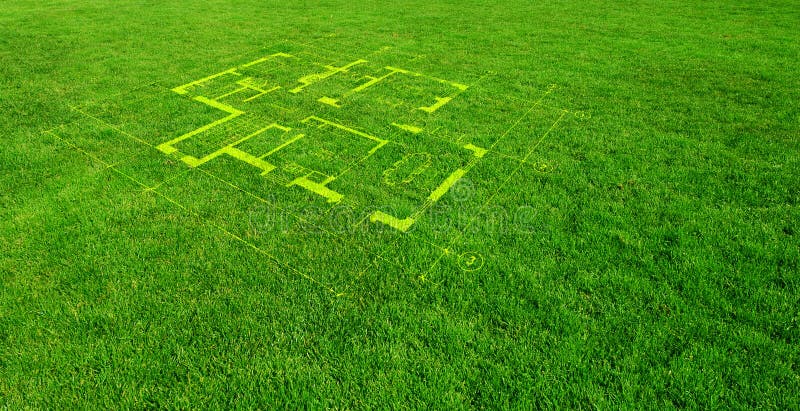 Construção verde ilustração do vetor Construção verde ilustração do vetor