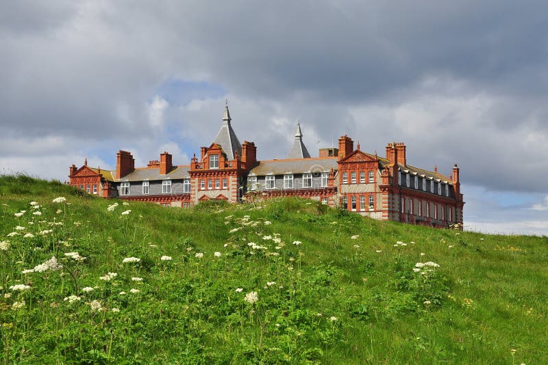 Victorian hotel building in North Cornwall, England, Britain. Victorian hotel building in North Cornwall, England, Britain.