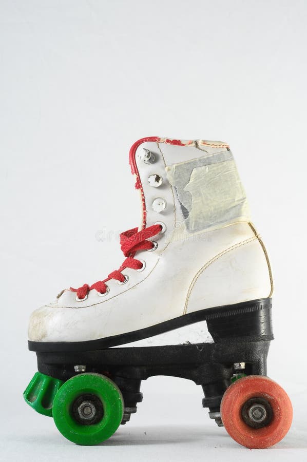 Retro roller skates stock image. Image of rollerskate 5754805