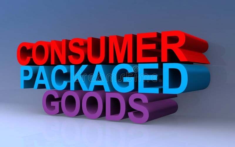Consumer packaged goods stock illustration. Illustration of foodstuff