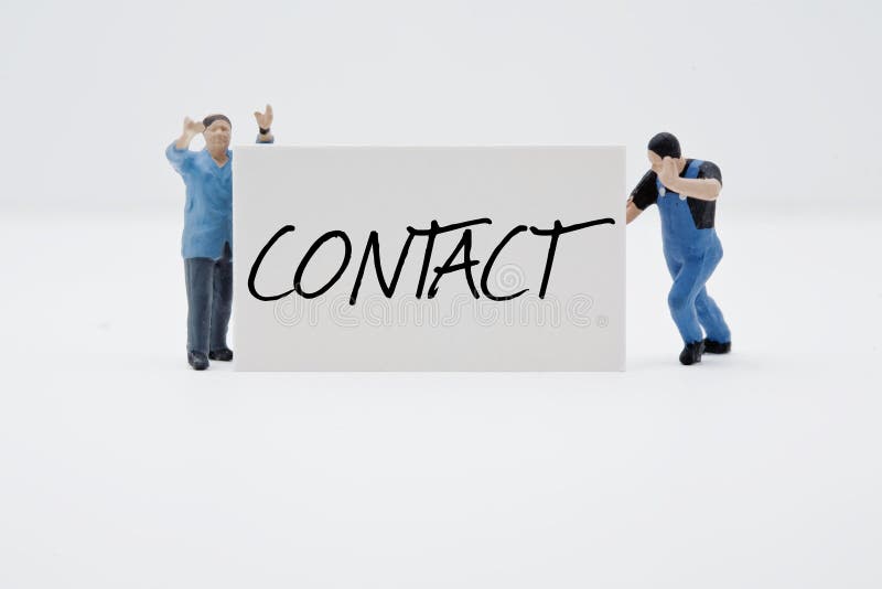 Contact stock photo. Image of meaning, remark, information 6644058