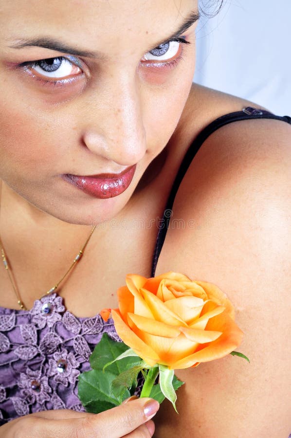 Contact doux image libre de droits Contact doux image libre de droits