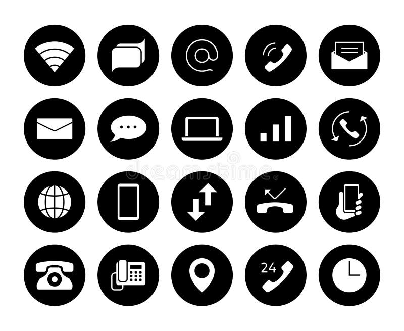 Email - Free communications icons