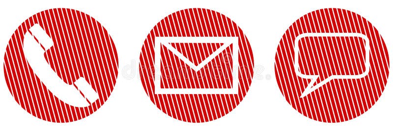 Contact Us Red Telephone Helpline Stock Illustration Illustration of company, model 45957747