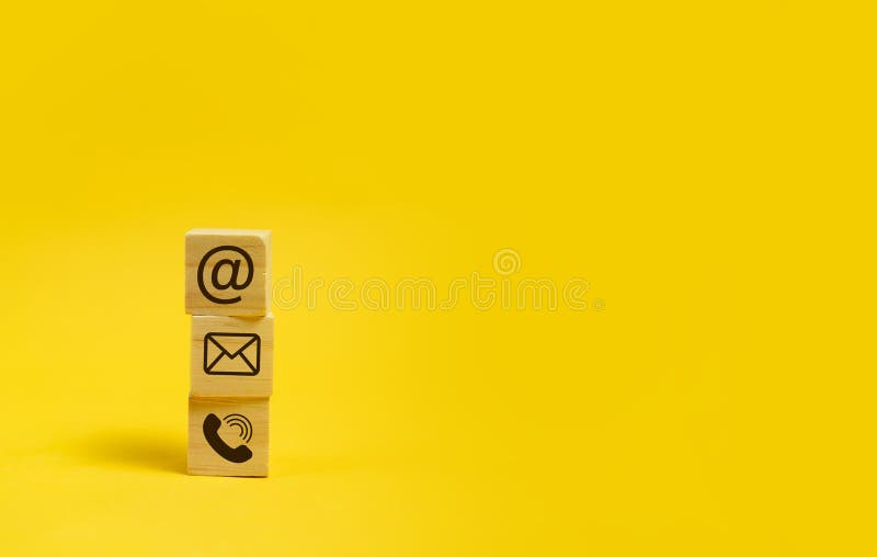 Contact Us Background for Customer Support Theme Stock Photo - Image of  letter, electronic: 176980914