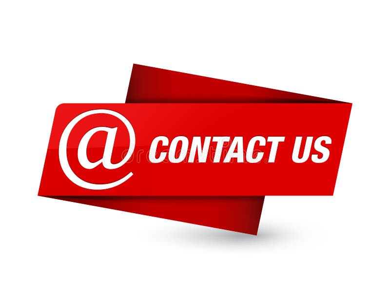 contact-us-email-address-icon-premium-red-tag-sign-stock-illustration