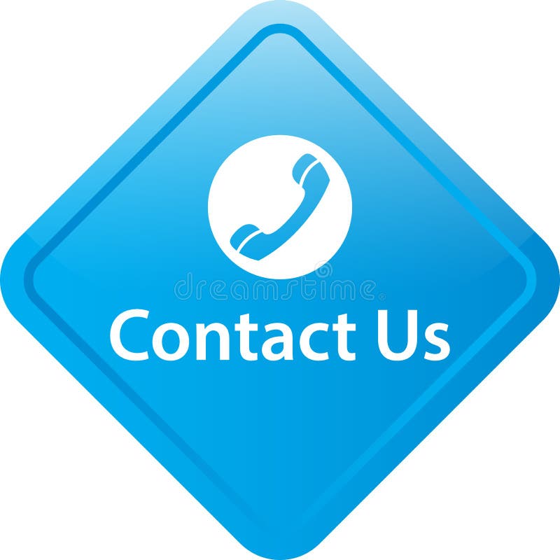 Contact us icon web button stock illustration. Illustration of callus