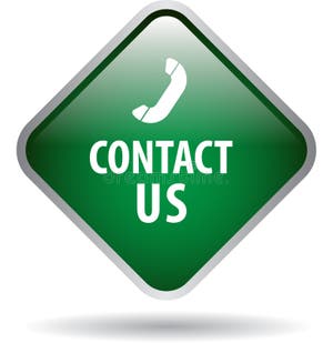 Contact Us Web Button Stock Illustration Illustration Of Dark 119432316