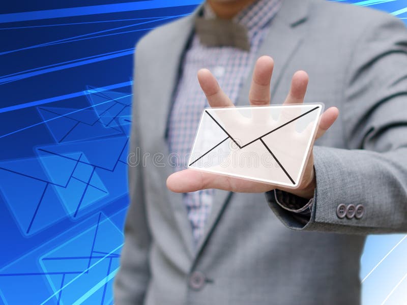 Contacteert zakenman geworden e-mail, ons concept royalty-vrije stock foto's Contacteert zakenman geworden e-mail, ons concept royalty-vrije stock foto's