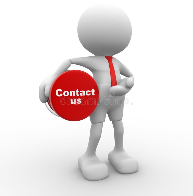 Contactez-nous illustration stock Contactez-nous illustration stock