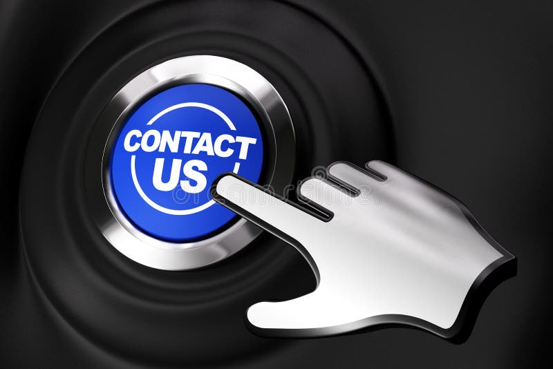 Contactez-nous bouton illustration de vecteur Contactez-nous bouton illustration de vecteur